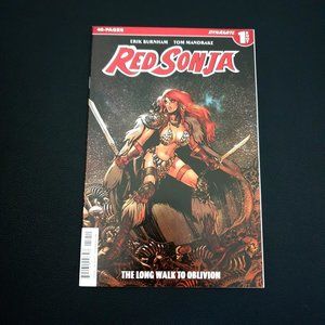 Dynamite Red Sonja 2017 1 Shot Comic Book Collector Bagged Boarded